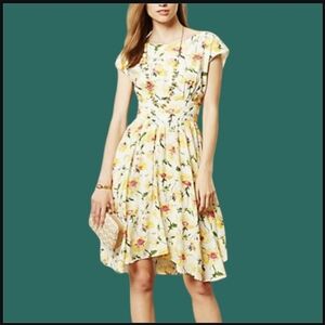 ANTHROPOLOGIE Lil floral dress